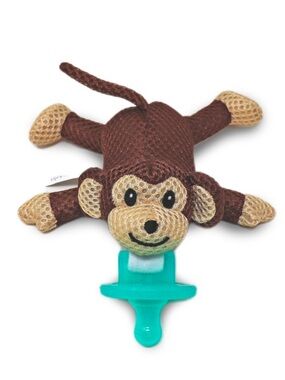 babyworks Pacifier Friend with Pacifier, "Moe" Monkey